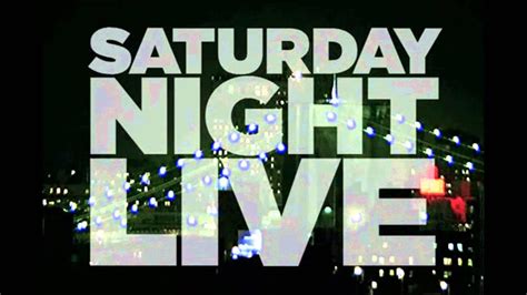 Tune In Live Every SATURDAY Night